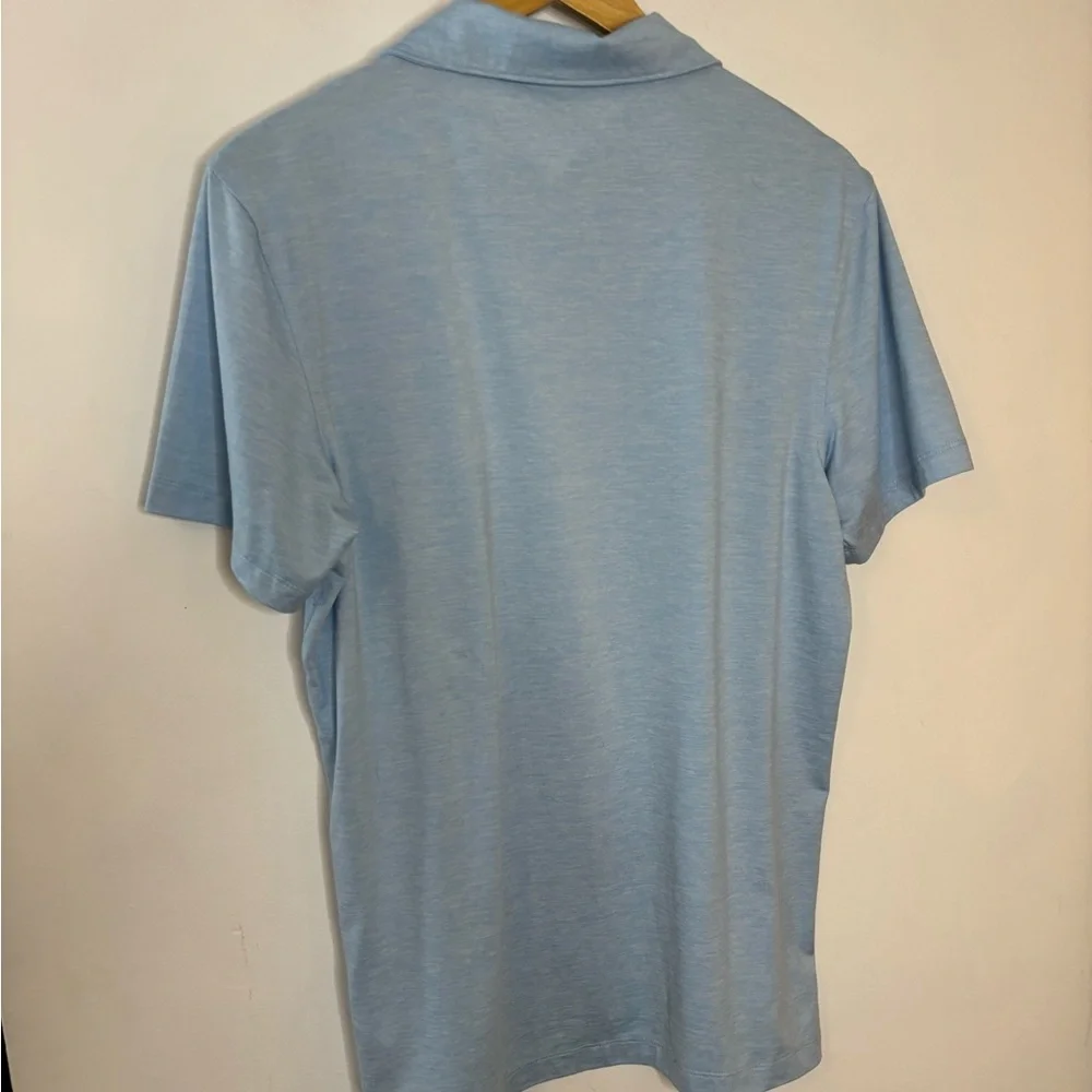 J. Crew Performance Sky Blue Men's Polo Shirt